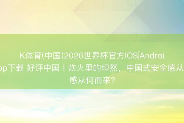 K体育(中国)2026世界杯官方IOS|Android手机app下载 好评中国丨炊火里的坦然，中国式安全感从何而来?