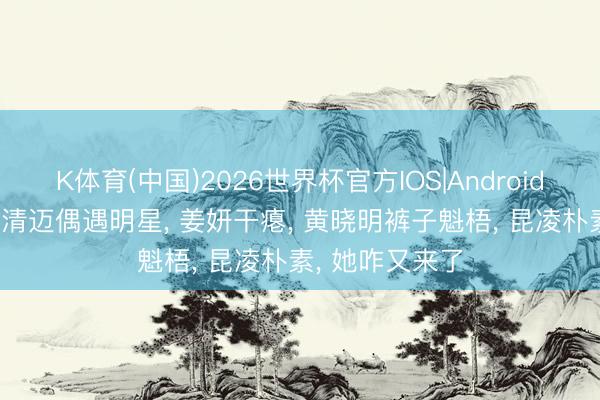K体育(中国)2026世界杯官方IOS|Android手机app下载 清迈偶遇明星， 姜妍干瘪， 黄晓明裤子魁梧， 昆凌朴素， 她咋又来了