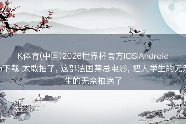 K体育(中国)2026世界杯官方IOS|Android手机app下载 太敢拍了， 这部法国禁忌电影， 把大学生的无奈拍绝了