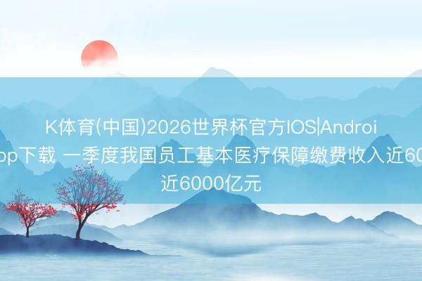 K体育(中国)2026世界杯官方IOS|Android手机app下载 一季度我国员工基本医疗保障缴费收入近6000亿元
